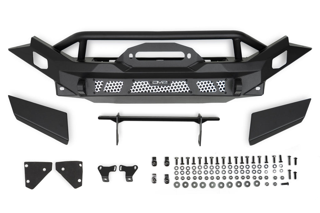 2007 2025 Jeep GladiatorJT Wrangler JK JKU JL JLU Mto Series Front Bumper DV8 Offroad