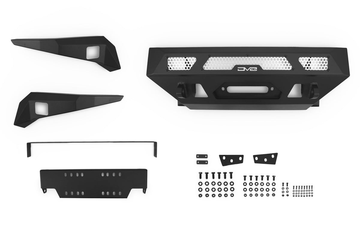 2016 2023 Toyota Tacoma Mto Series Winch Front Bumper DV8 Offroad