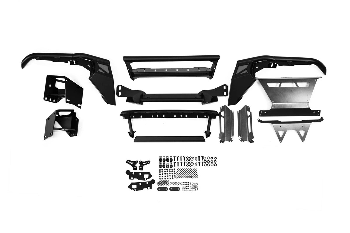 2014 2021 Toyota Tundra Tube Front Bumper DV8 Offroad