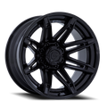 Aluminum Wheels 20X10 Brawl FC401MX Matte Black/Gloss Black Lip Fuel Off Road Wheels