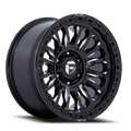 Aluminum Wheels 17X9 Rincon SBL FC857BE  Gloss Black Milled Fuel Off Road Wheels