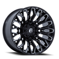 Aluminum Wheels 20X10 Strike FC865 BE Gloss Black/Milled Fuel Off Road Wheels