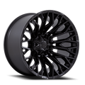 Aluminum Wheels 22X10 Strike FC865 MX Blackout Fuel Off Road Wheels