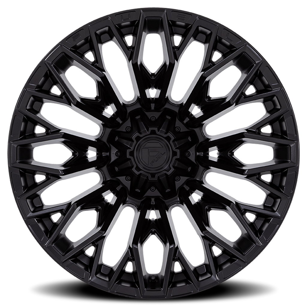 Aluminum Wheels 22X10 Strike FC865 MX Blackout Fuel Off Road Wheels
