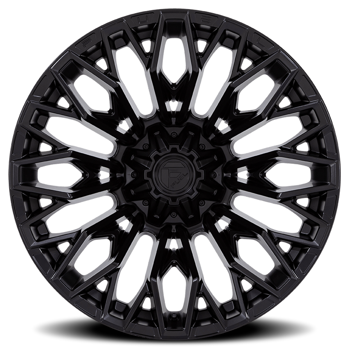 Aluminum Wheels 22X10 Strike FC865 MX Blackout Fuel Off Road Wheels