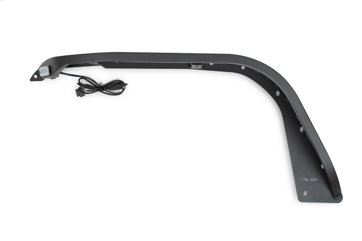 2020 2025 Jeep Gladiator JT Slim Fender Flares DV8 Offroad
