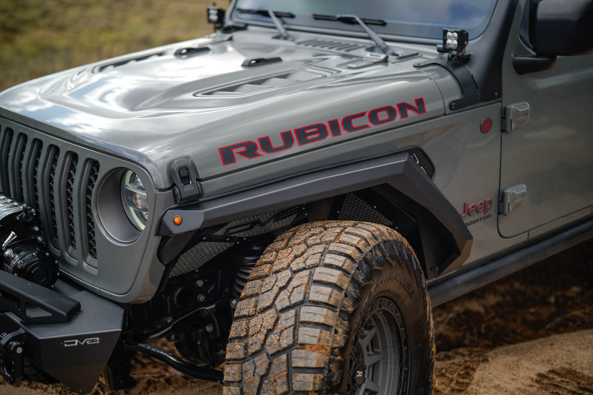 2020 2025 Jeep Gladiator JT Armor Fender Flares DV8 Offroad