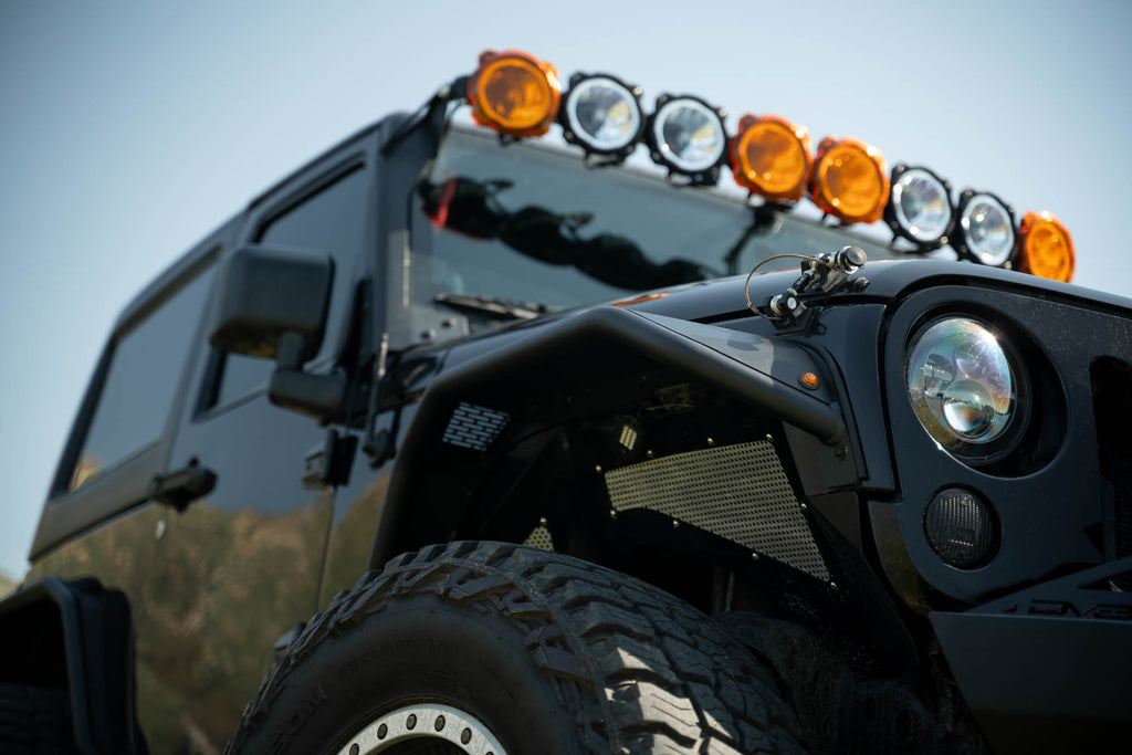 2007 2018 Jeep Wrangler JK JKU Spec Series Fender Flares DV8 Offroad