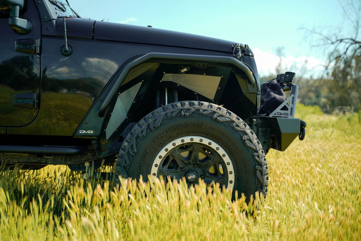 2007 2018 Jeep Wrangler JK JKU Spec Series Fender Flares DV8 Offroad
