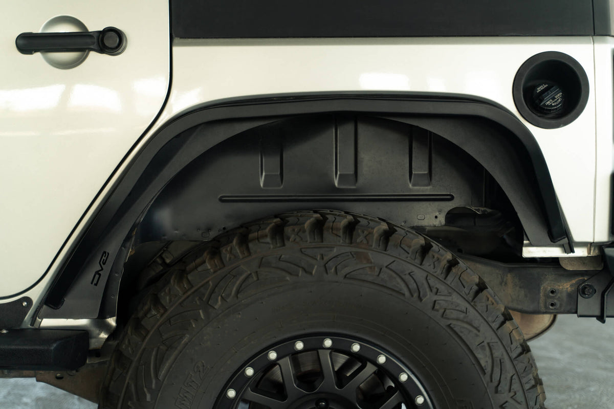2007 2018 Jeep Wrangler JK JKU Slim Fender Flares DV8 Offroad