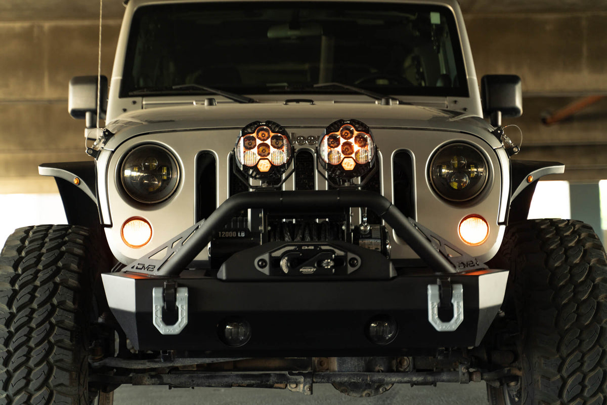 2007 2018 Jeep Wrangler JK JKU Slim Fender Flares DV8 Offroad