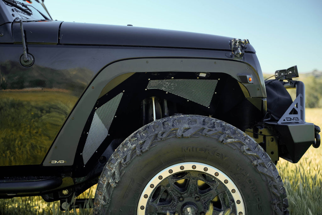 2007 2018 Jeep Wrangler JK JKU Fender Flare Deletes DV8 Offroad