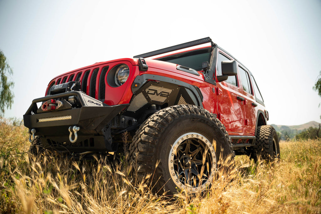 2018 2025 Jeep Wrangler JL, JLU Fender Deletes DV8 Offroad