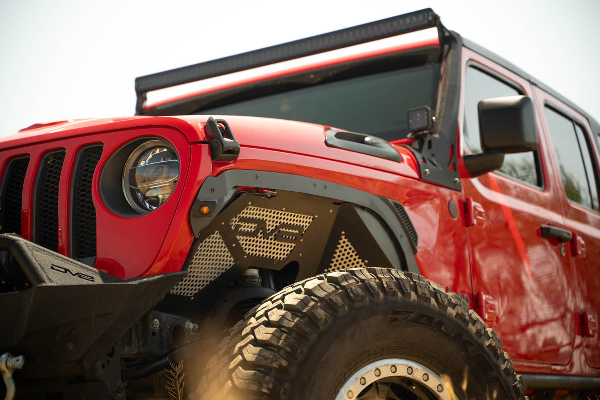 2018 2025 Jeep Wrangler JL, JLU Fender Deletes DV8 Offroad