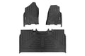 Flex-Fit Floor Mats FR & RR Crew Ram 1500 (19-24)/1500 TRX (21-24) Rough Country