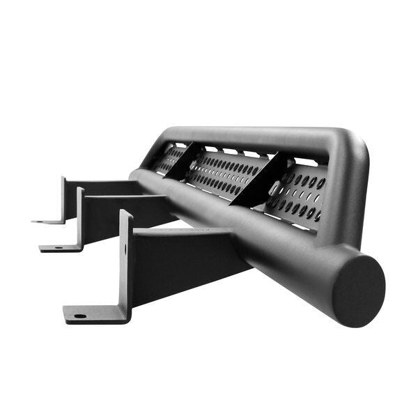 Dominator Xtreme D1 SideSteps With Mounting Bracket Kit Textured Black 2018-2023 Toyota Tacoma Go Rhino