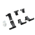 Dominator Extreme Frame Slider Mounting Brackets Only Textured Black 2016-2023 Toyota Tacoma Go Rhino