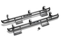 RKR Step System Cab Length (2 Step Mounts/2 Steps per Side) 1.75 Inch Rails 2015-2025 Chevy Colorado/GMC Canyon Crew Cab Textured Black NFab
