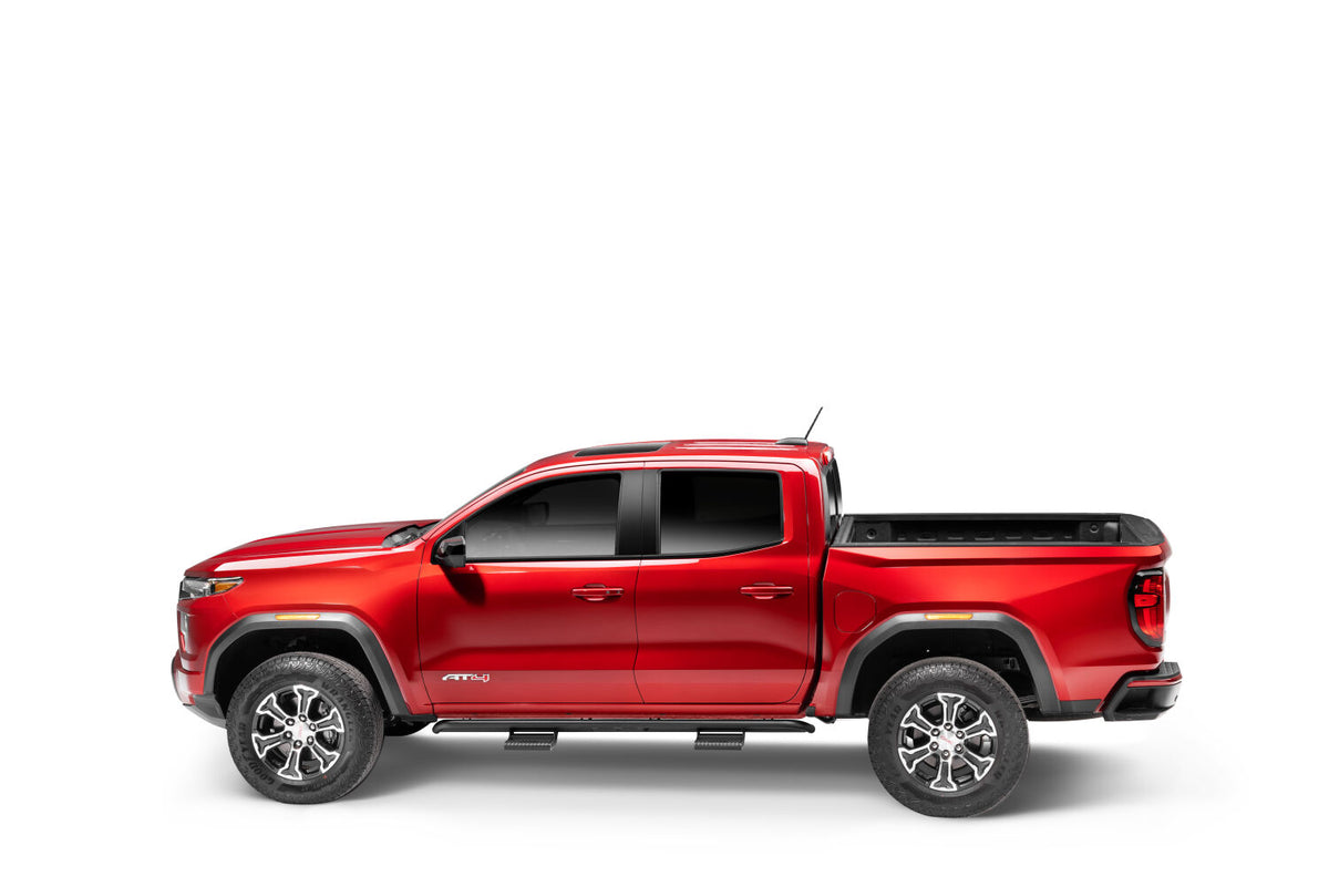 RKR Step System Cab Length (2 Step Mounts/2 Steps per Side) 1.75 Inch Rails 2015-2025 Chevy Colorado/GMC Canyon Crew Cab Textured Black NFab