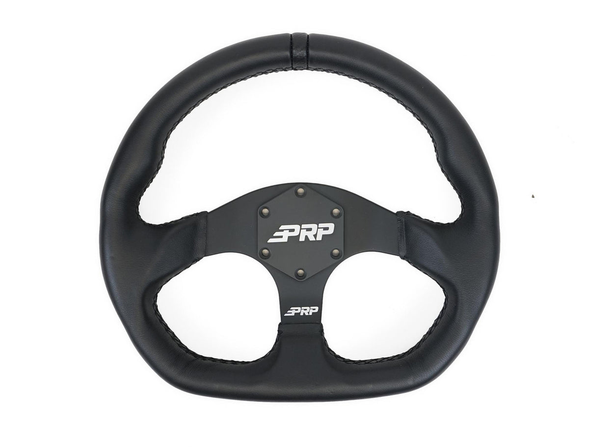 Comp R Leather Steering Wheel 13 Inch Diameter PRP Seats