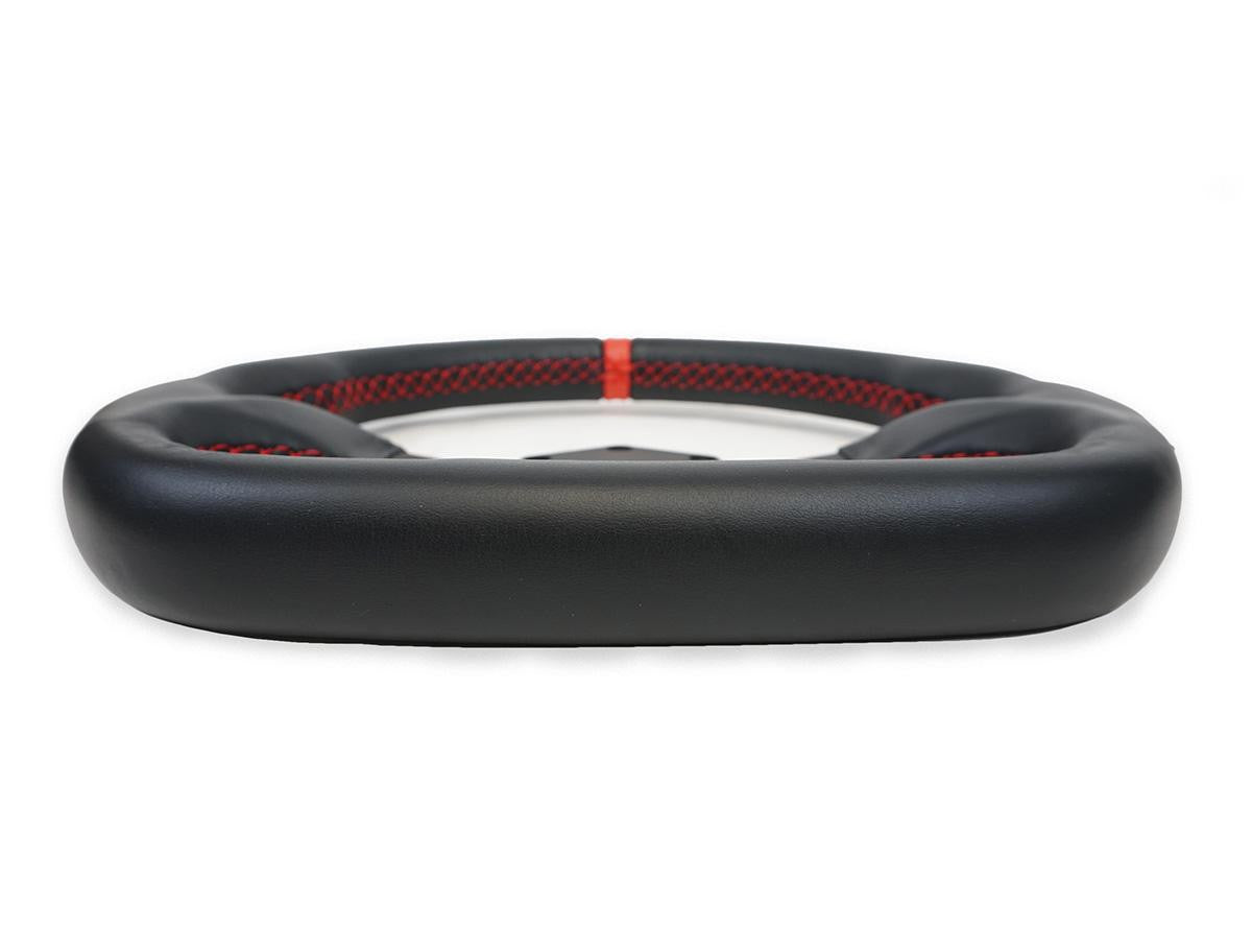 Comp R Leather Steering Wheel 13 Inch Diameter PRP Seats