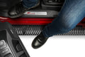 Growler Step System Cab Length (1 Step per Side) 7 Inch Board-2007-2018 Chevy Silverado/GMC Sierra 1500/2007-2010 2500 HD/3500 HD Regular Cab-Diesel Engine/2007-2019 2500HD/3500HD Regular Cab-Gas Eng-Textured Black NFab