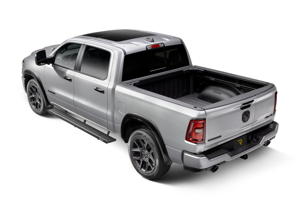 Growler Step System Cab Length (1 Step per Side) 7 Inch Board 2019-2025 (New Body Style) Ram 1500 Crew Cab Textured Black NFab
