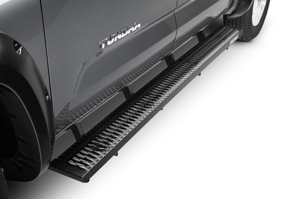 Growler Step System Cab Length (1 Step per Side) 7 Inch Board 2007-2021 Toyota Tundra CrewMax Textured Black NFab