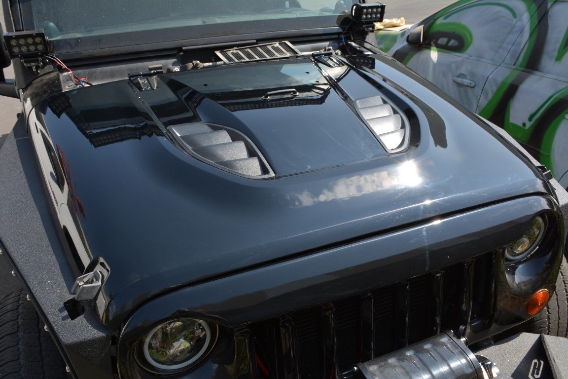 2007 2018 Jeep Wrangler JK JKU 10Th Anniversary Hood DV8 Offroad