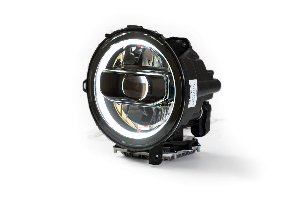 2020 2025 Jeep Gladiator JT Wrangler Headlights Black DV8 Offroad