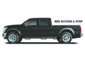 Podium Step LG Wheel-to-Wheel with Bed Access (3 Steps per Side) 3 Inch Main Tube Diameter 2014-2018 (2019 Legacy/Limited) Chevy Silverado/GMC Sierra 1500 6 Foot 6 Inch Bed Double Cab Textured Black NFab