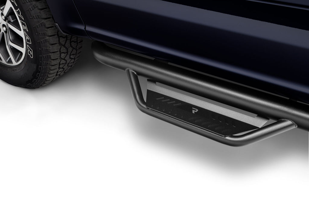 Podium Step LG Cab Length (2 Steps per Side) 3 Inch Main Tube Diameter 2017-2026 Ford F-250/350 SuperCab Textured Black NFab
