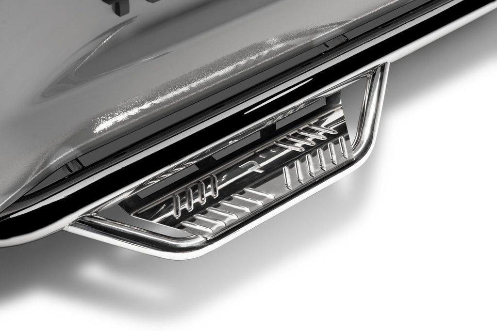 Podium Step SS Cab Length (2 Steps per Side) 3 Inch Main Tube Diameter 1999-2016 Ford F-250/350 SuperCab Polished Stainless NFab