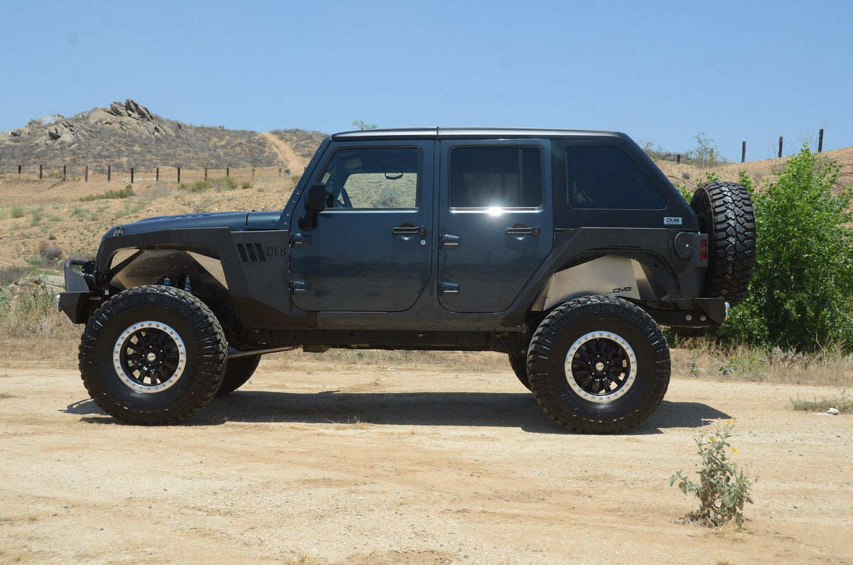 2007 2018 Jeep Wrangler JKU 4 Door Fastback Hard Top DV8 Offroad