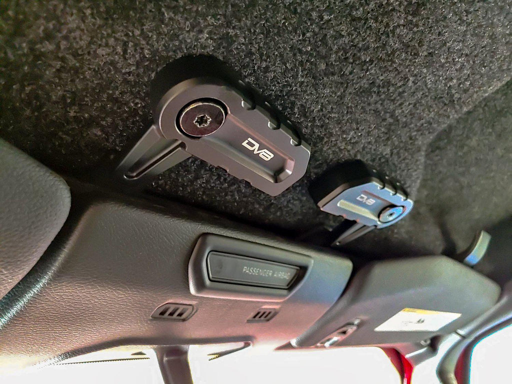 2018 2025 Jeep Wrangler JL & Gladiator JT JLU Billet T Handles for Hard Top DV8 Offroad