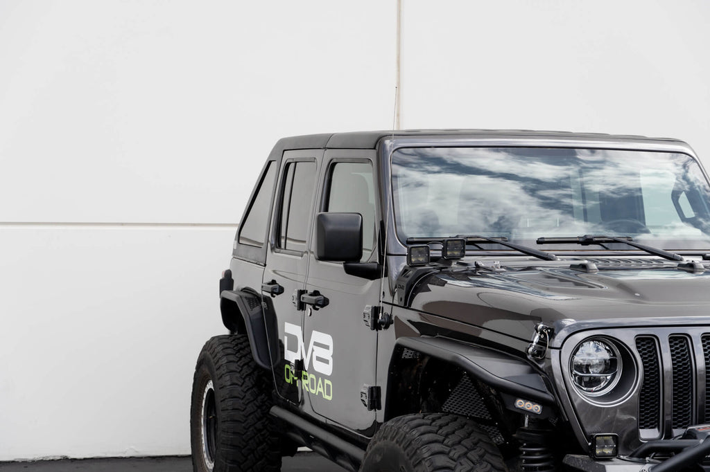 2018 2025 Jeep Wrangler JLU 4 Door Razor Series Fastback Hard Top DV8 Offroad