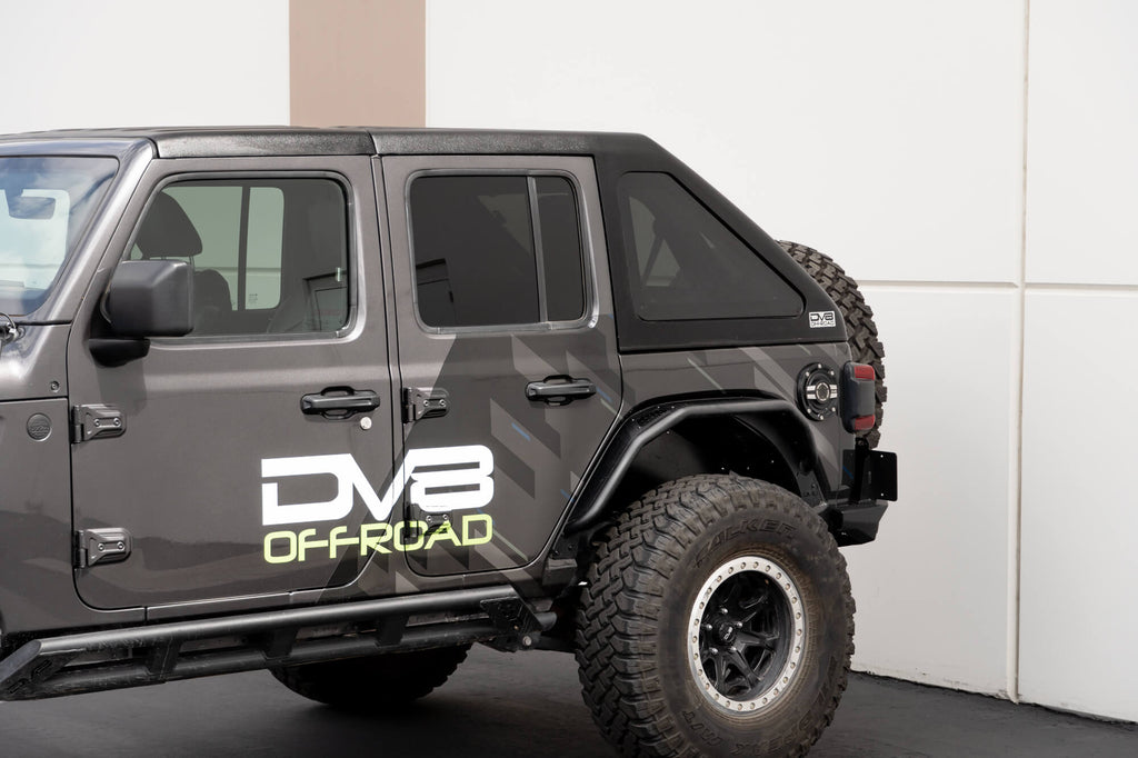 2018 2025 Jeep Wrangler JLU 4 Door Razor Series Fastback Hard Top DV8 Offroad
