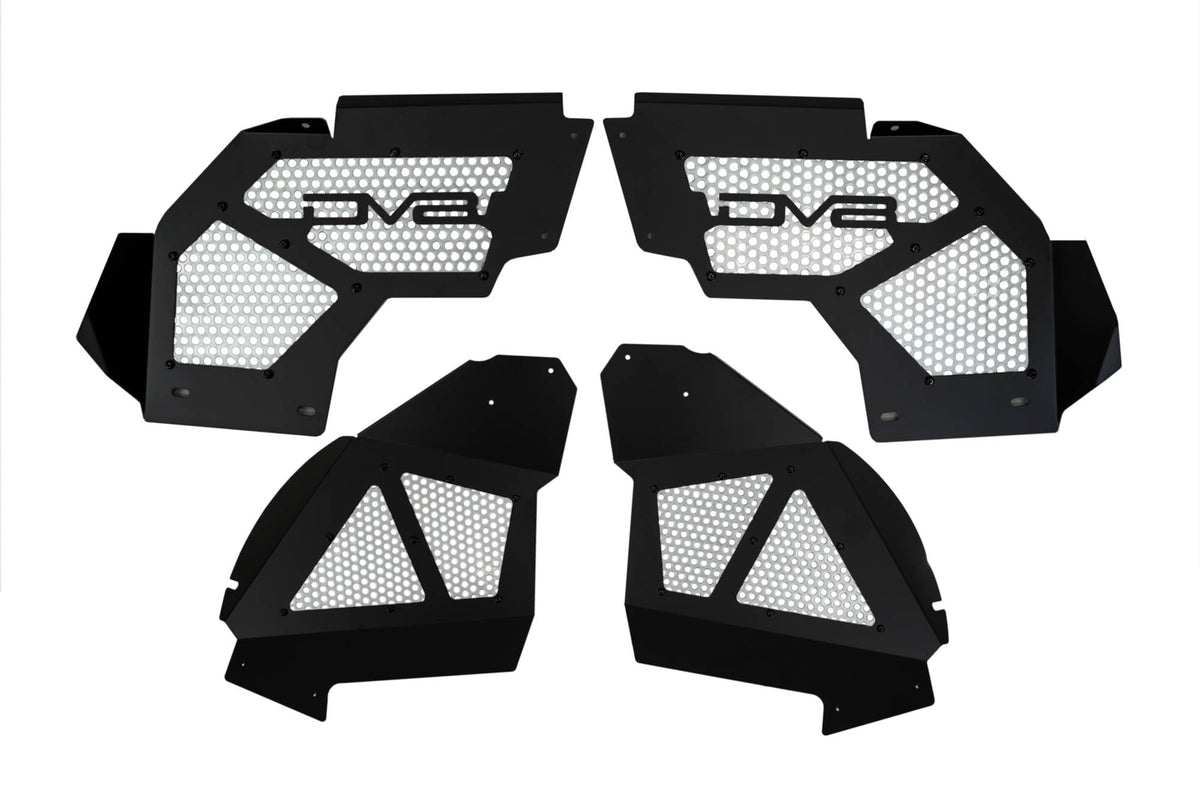 2018 2025 Jeep Wrangler JL JLU Gladiator JT Front Inner Fenders DV8 Offroad