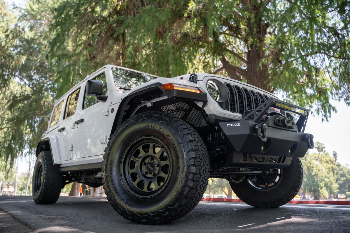 2018 2025 Jeep Wrangler JL JLU Gladiator JT Front Inner Fenders DV8 Offroad