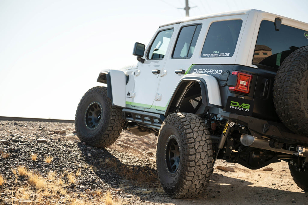 2018 2024 Jeep Wrangler JL JLU Rear Inner Fenders DV8 Offroad
