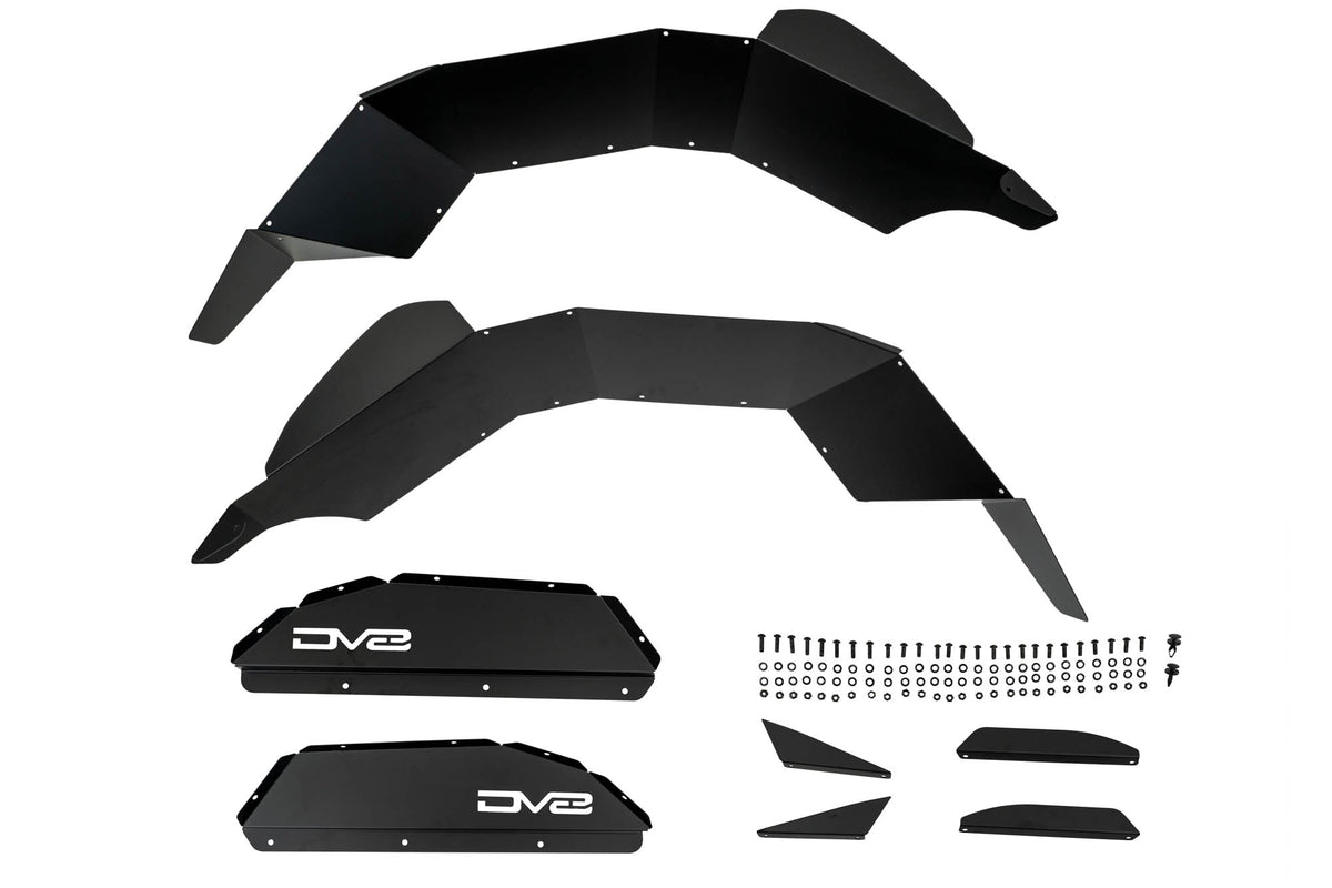 2020 2025 Jeep Gladiator JT Rear Inner Fenders DV8 Offroad