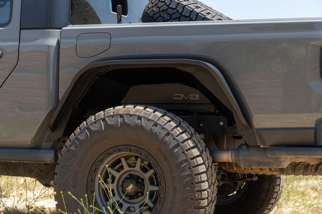 2020 2025 Jeep Gladiator JT Rear Inner Fenders DV8 Offroad