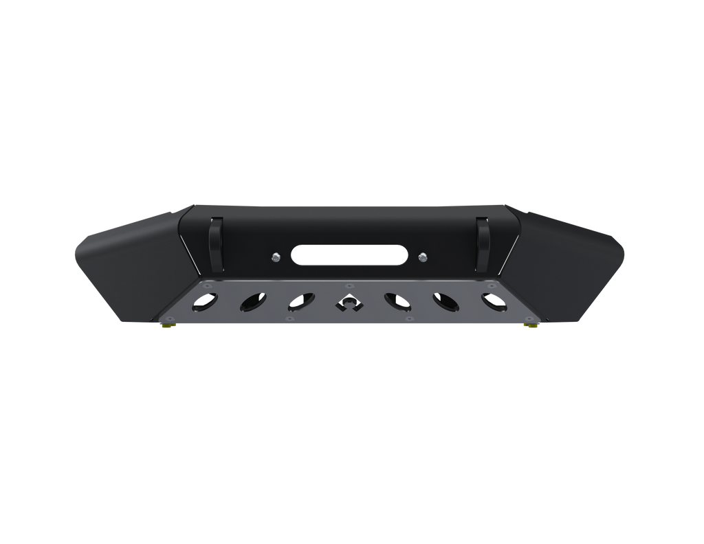 07-Up Jeep Wranger/Gladiator High Clearance Front Bumper Raw Steel