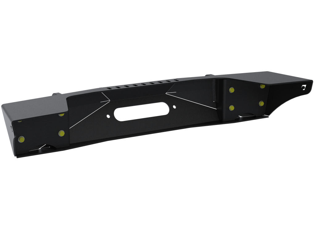 Jeep JL,JT,JK Sentinel Front Bumper - Black Powder Coat Artec Industries