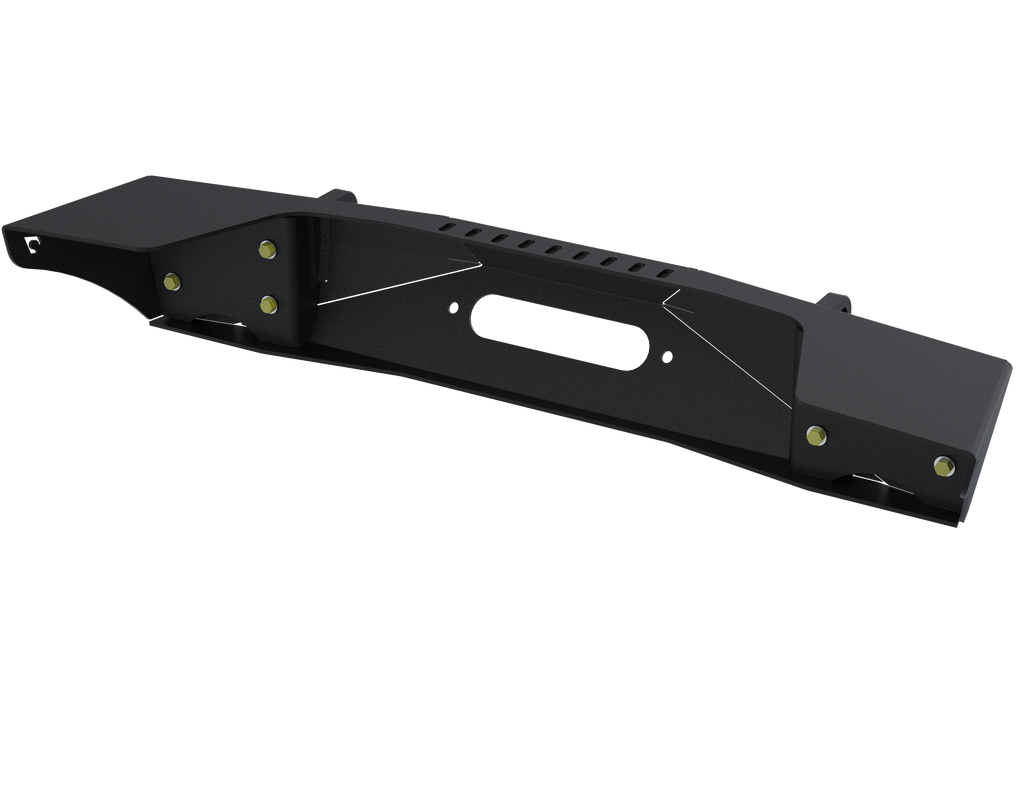 Jeep JL,JT,JK Sentinel Front Bumper - Black Powder Coat Artec Industries
