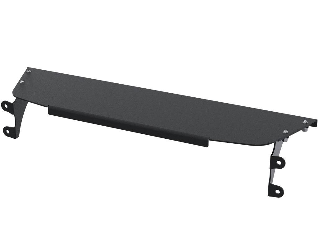 JL,JT,JK Sentinel Front Bumper No Winch Cover - Black Powder Coat Artec Industries