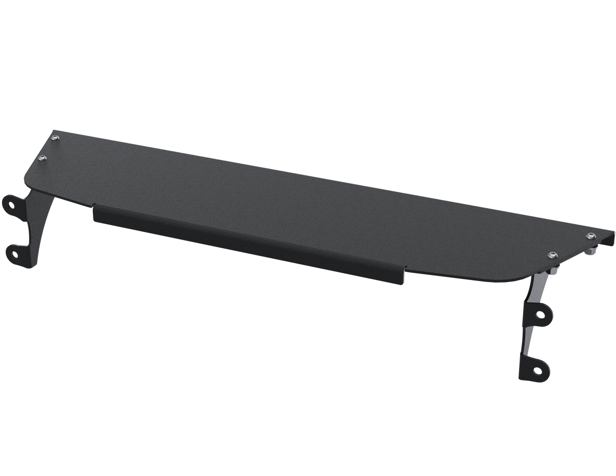 JL,JT,JK Sentinel Front Bumper No Winch Cover - Black Powder Coat Artec Industries