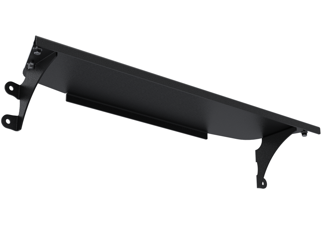 JL,JT,JK Sentinel Front Bumper No Winch Cover - Black Powder Coat Artec Industries