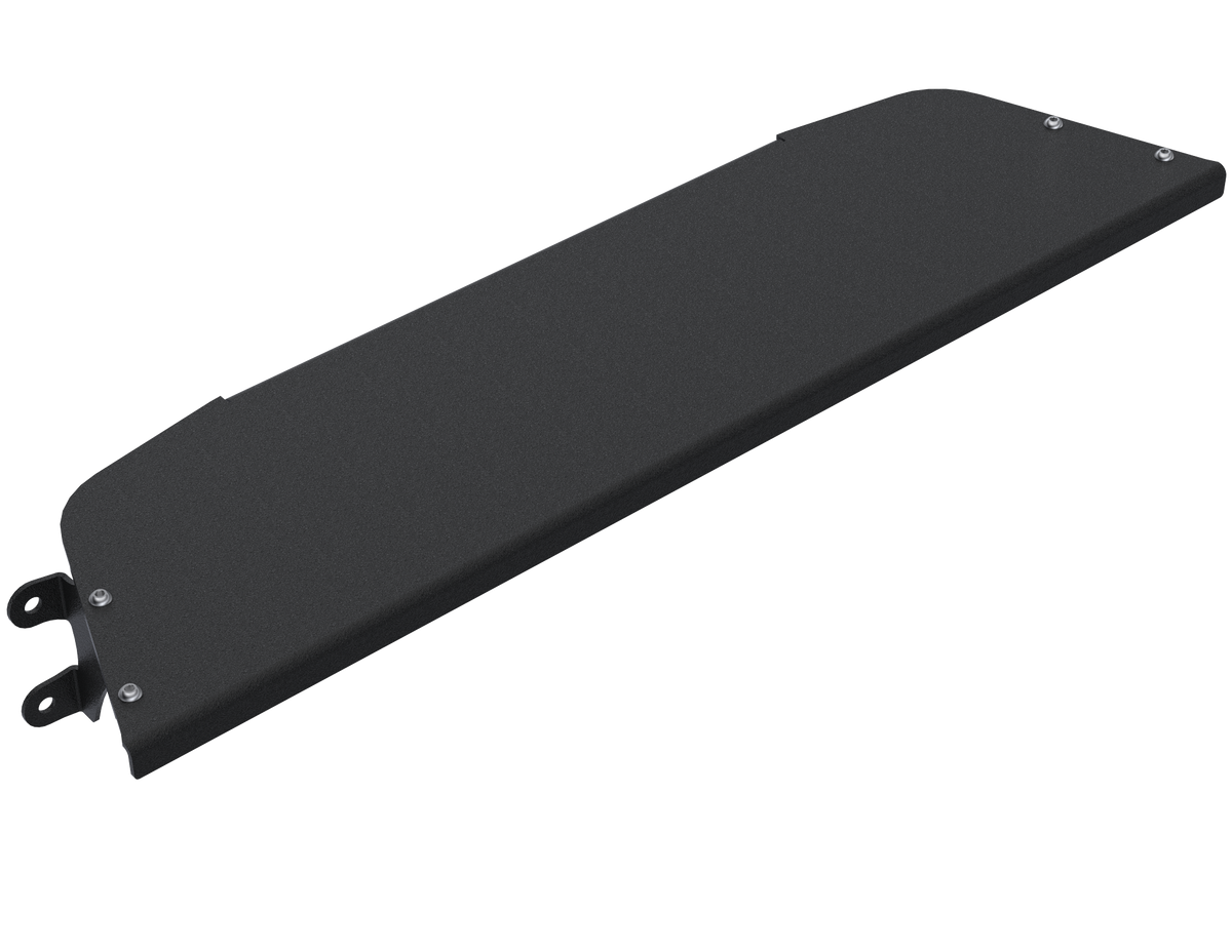 JL,JT,JK Sentinel Front Bumper No Winch Cover - Black Powder Coat Artec Industries