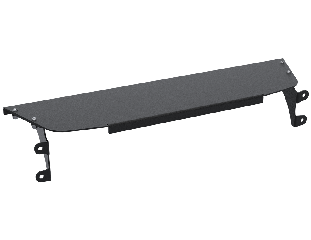 JL,JT,JK Sentinel Front Bumper No Winch Cover - Black Powder Coat Artec Industries